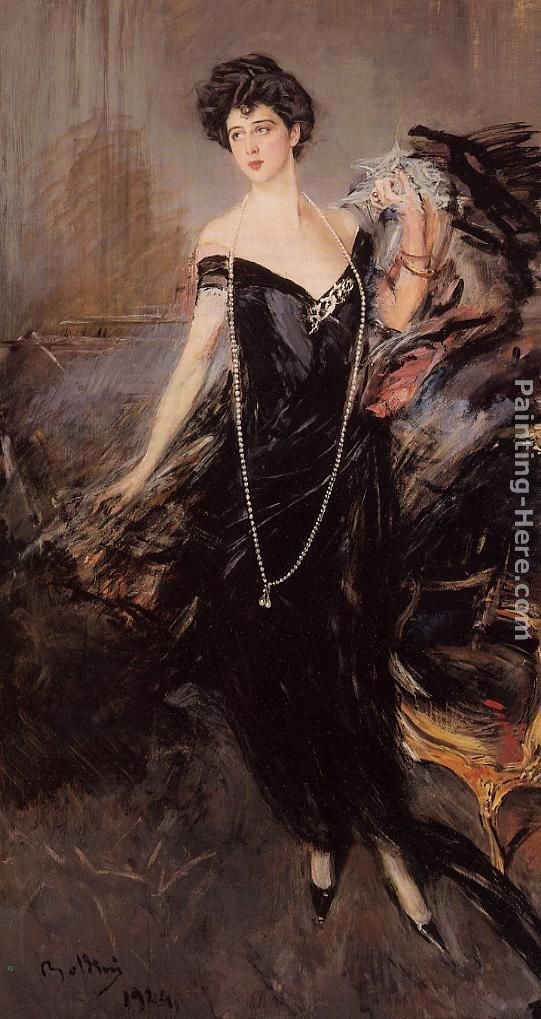 Giovanni Boldini Portrait of Donna Franca Florio
